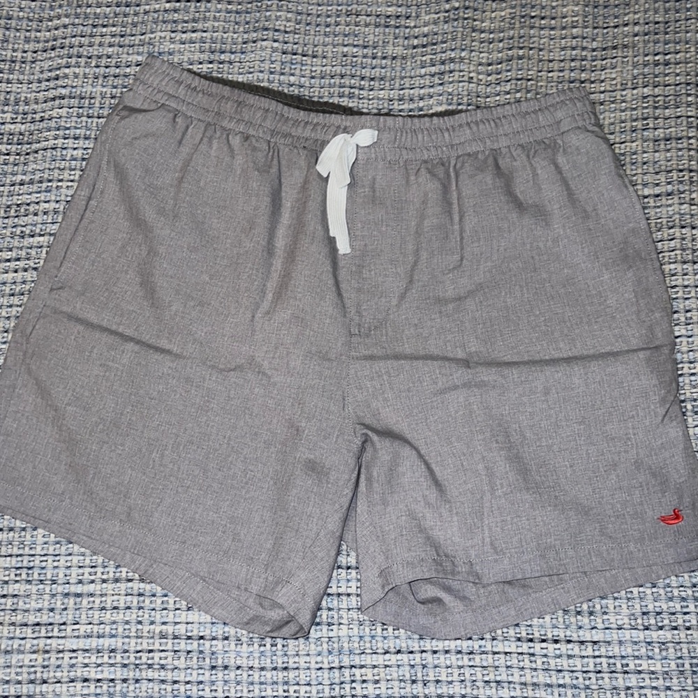Southern Marsh Grey Drawstring Shorts